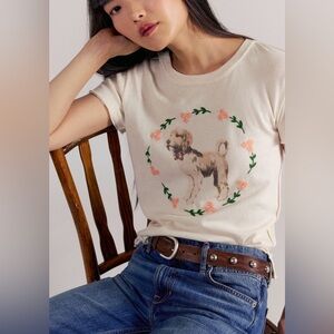 We the Free Fur Friend Tee Doodle XS